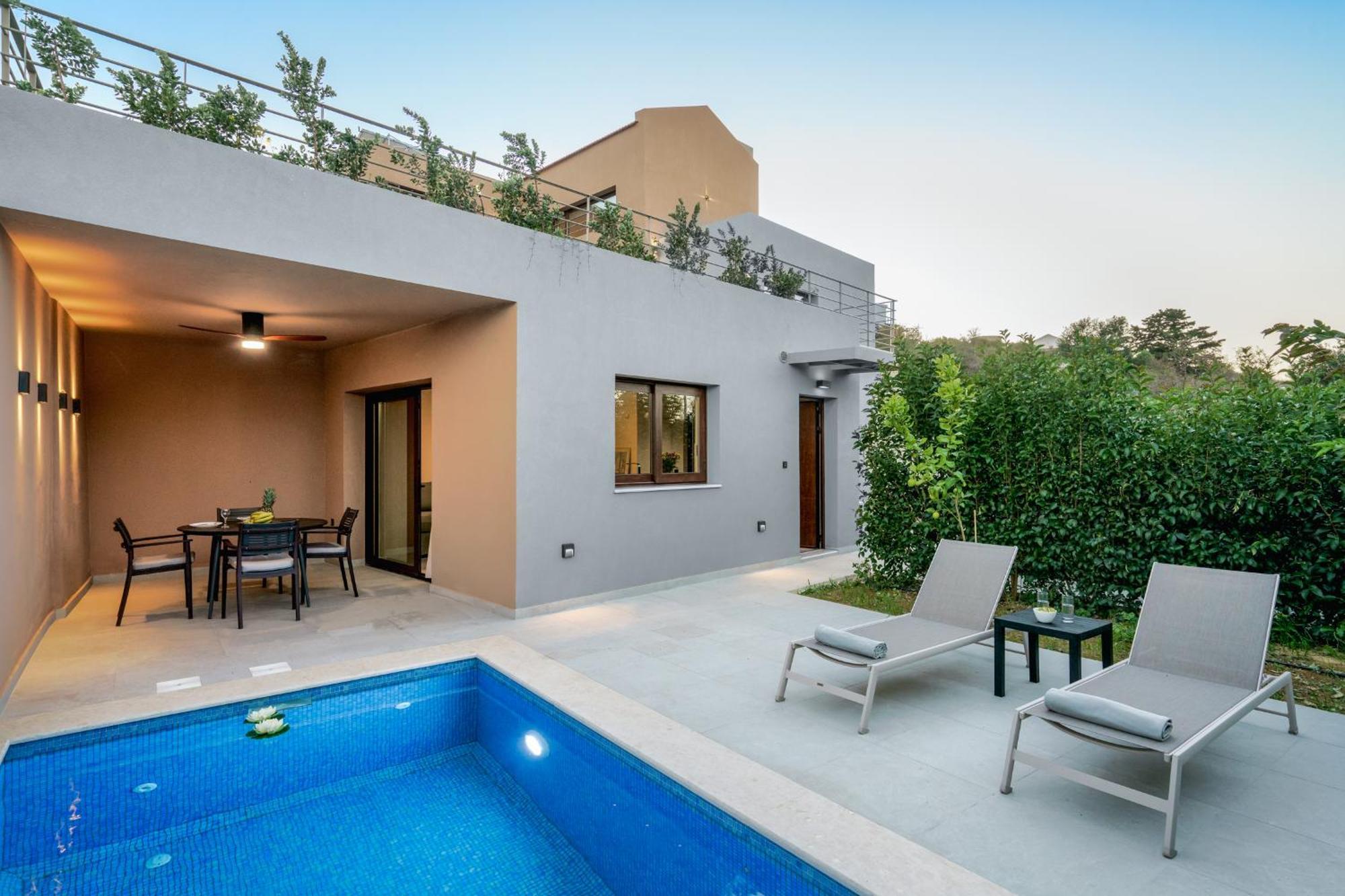 Villa Fos Kefalas Chania Exterior foto