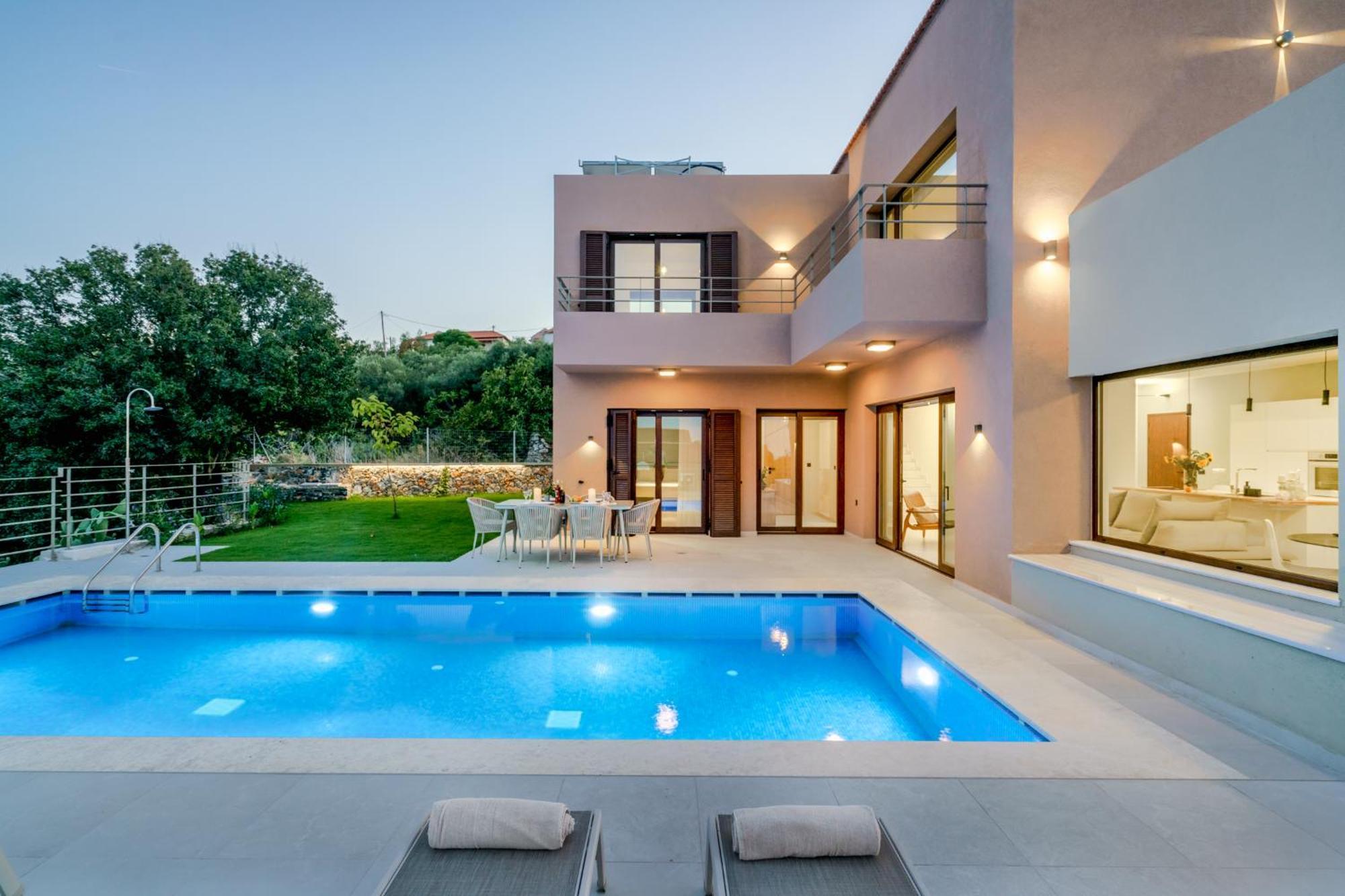 Villa Fos Kefalas Chania Exterior foto